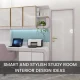Smart and Stylish Study Room Interior Design Ideas copy